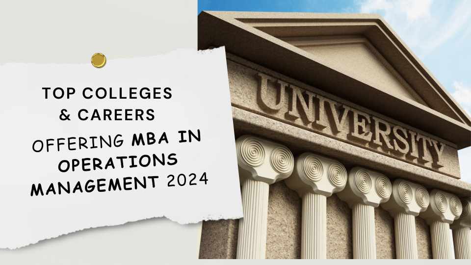Which are the Top Online MBA Colleges in India for Operations Management? MBA in Operations Management