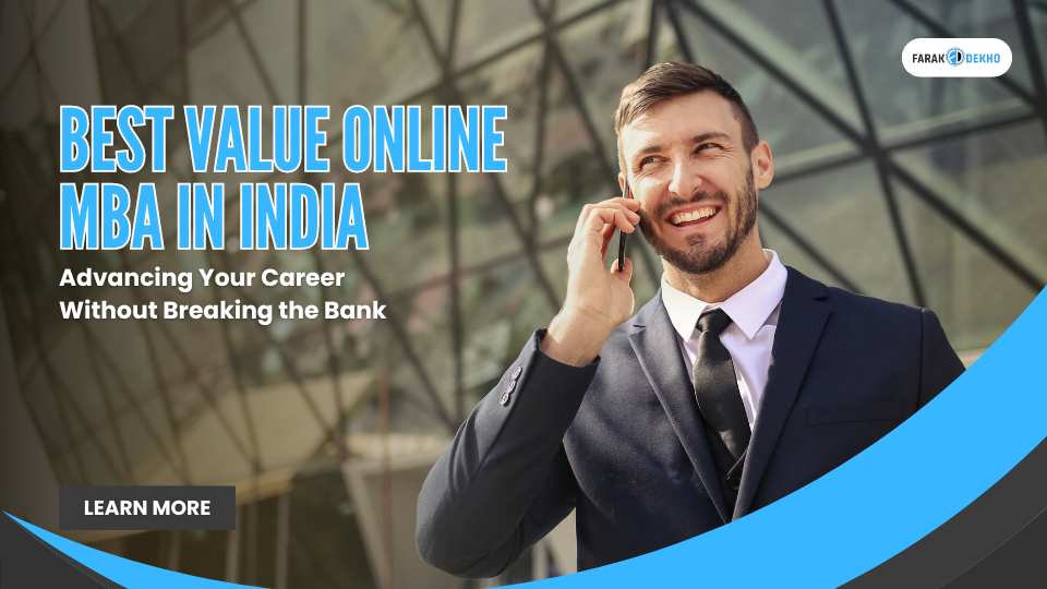 Best Value Online MBA in India Best Value Online MBA in India