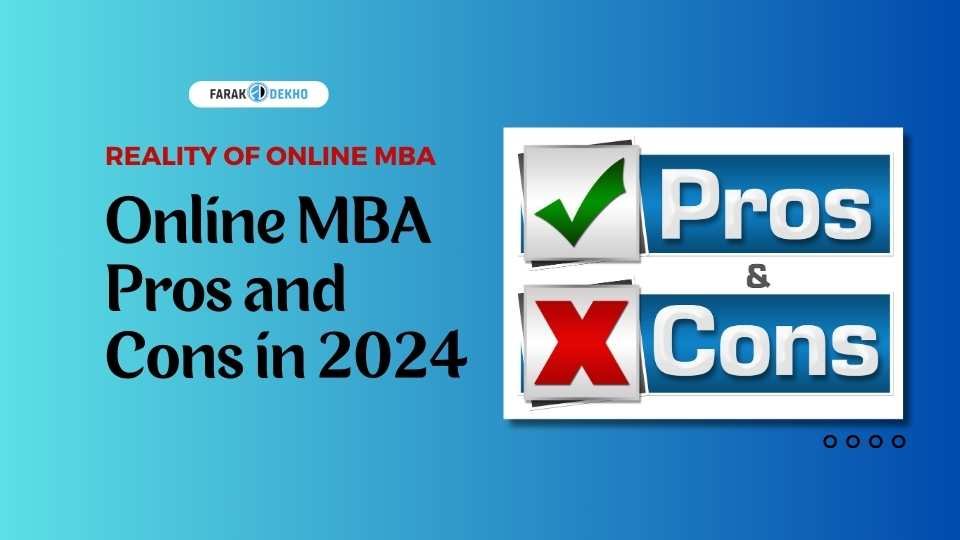 Online MBA Pros and Cons