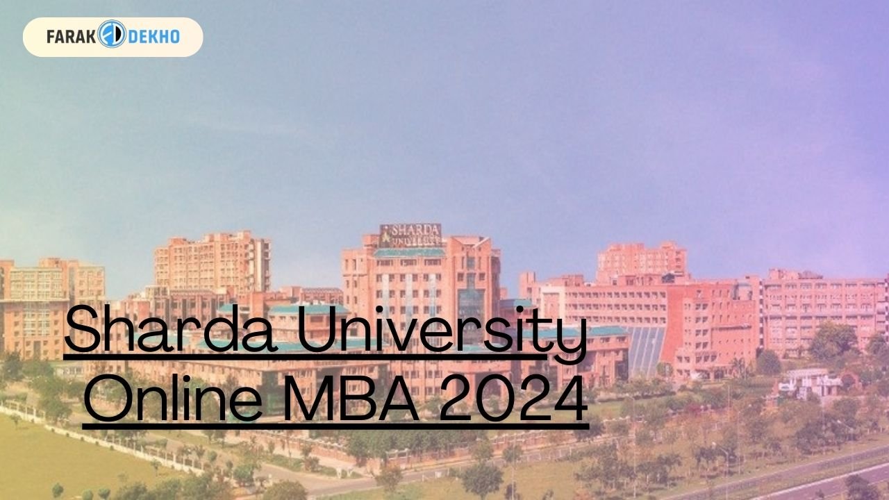 Sharda University Online MBA 2024