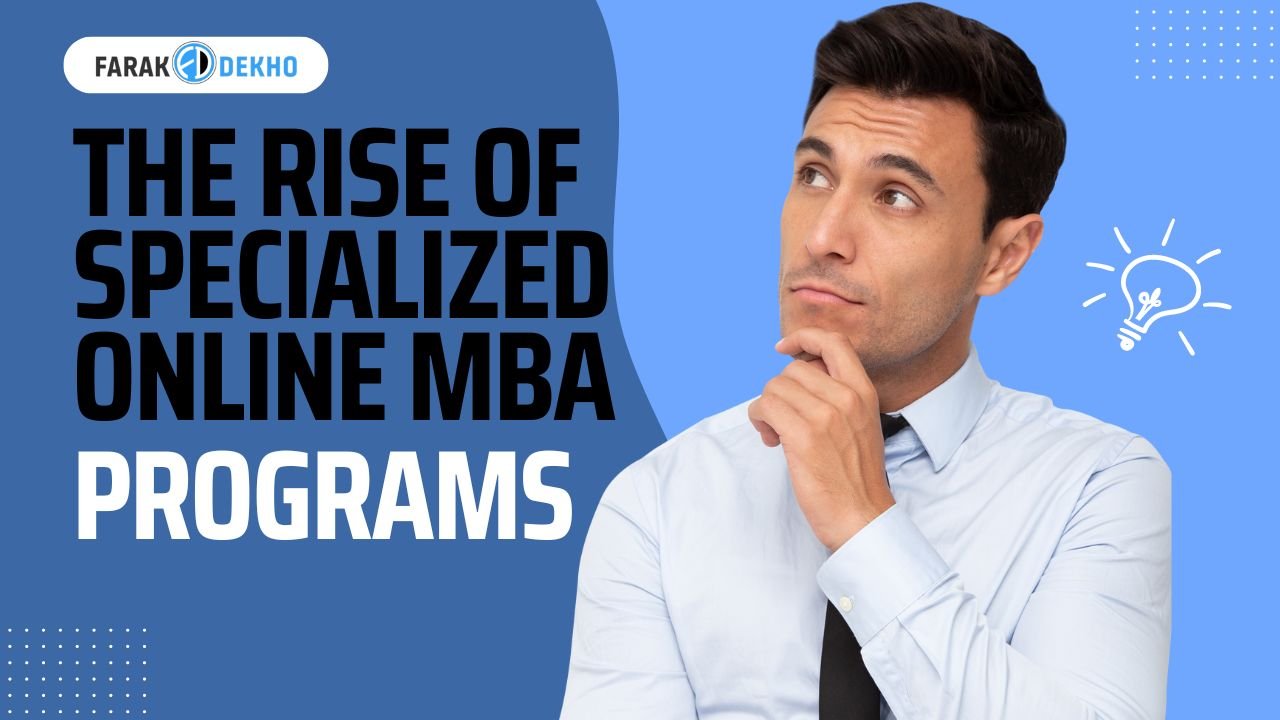 Specialized Online MBA Programs