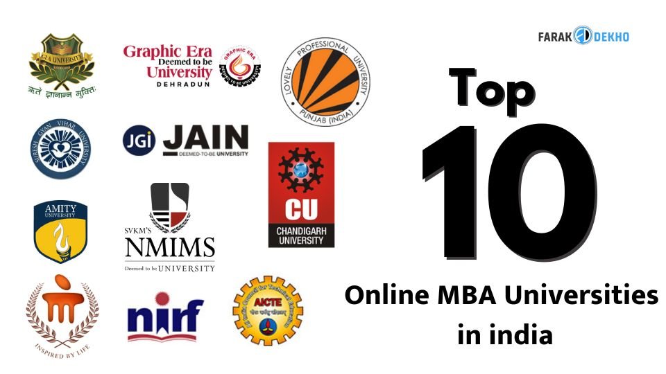 Top 10 Online MBA Universities in India | Online MBA Colleges