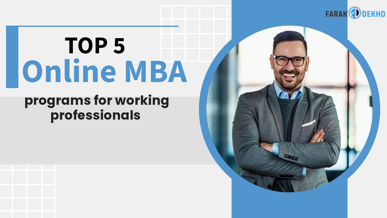 Online MBA programs for working professionals