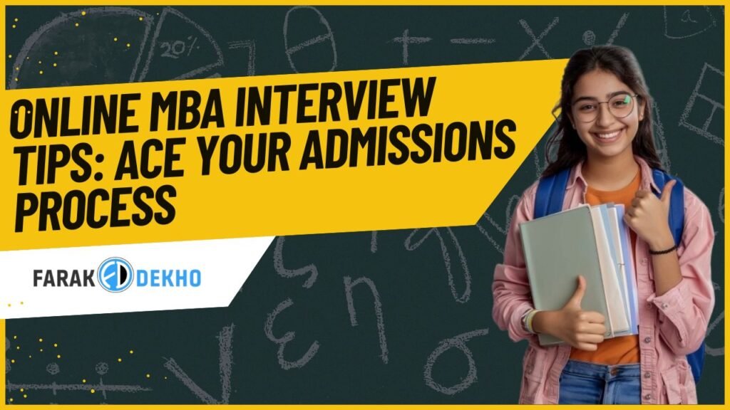 Online MBA Interview Tips: Ace Your Admissions Process